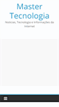 Mobile Screenshot of mastertecnologia.info