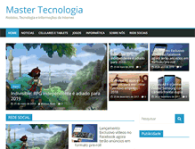 Tablet Screenshot of mastertecnologia.info